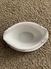 Harmony House Fine China Diana Blue Gravy Boat w/ Attached Underplate Japan 3836 — photo 3