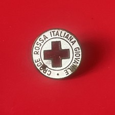 689 - Spilla Croce Rossa Italiana Giovanile CRI (marcato SAF)