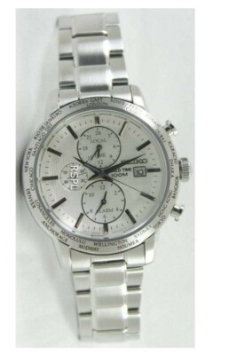 WORLD TIME GMT クロノグラフ　5T82-0AK0 クォーツ腕時計 s-l400.jpg