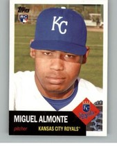 2016 Topps Archives Miguel Almonte 28  RC  Kansas City Royals
