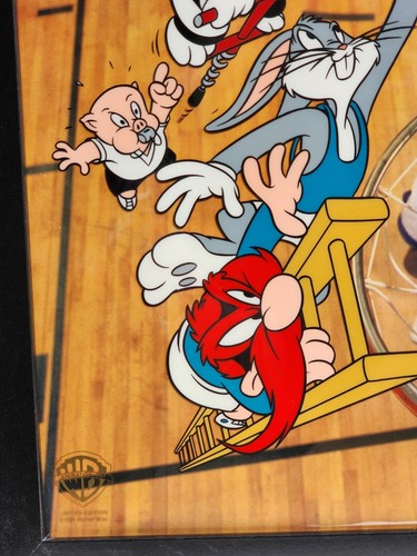Legendary Big Man firmado por Patrick Ewing Warner Bros. Animation Cell Space Jam - Imagen 8 de 10