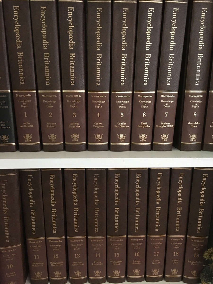 encyclopedia britannica 15th edition 1974 32 volume set with