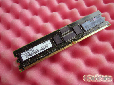 Mémoire RAM Qimonda HYS72D128300HBR-6-C - 1GB PC2700R Pour Serveur - DDR1 SDRAM D'occasion Testée