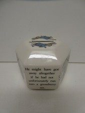 WEDGWOOD POTTERY CHINA PETER RABBIT MONEY BOX 