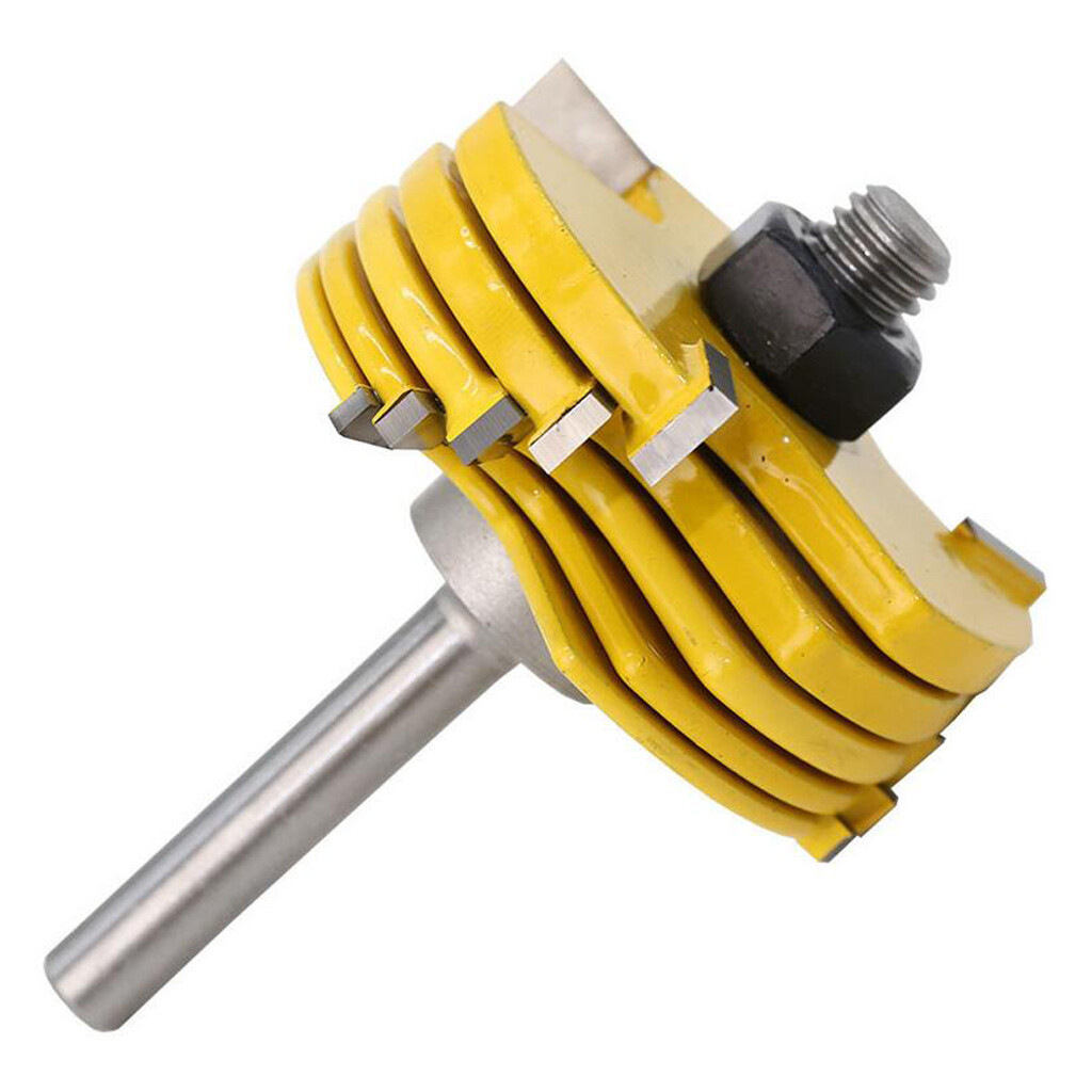 8pcs Biscuit Joint Slot Cutter Jointing Slotting Router Bit 1.9mm6