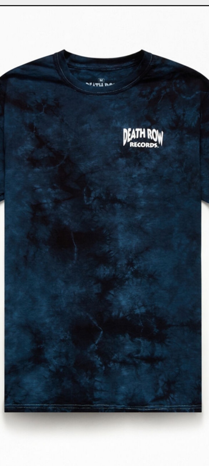 FILA Camicia Lightning nuova con etichette Death Row Records ufficialmente concessa in licenza da uomo grande