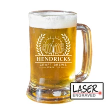 Custom Beer Mug, Personalized Beer Mug, Engraved Beer Glass, Beer Mug