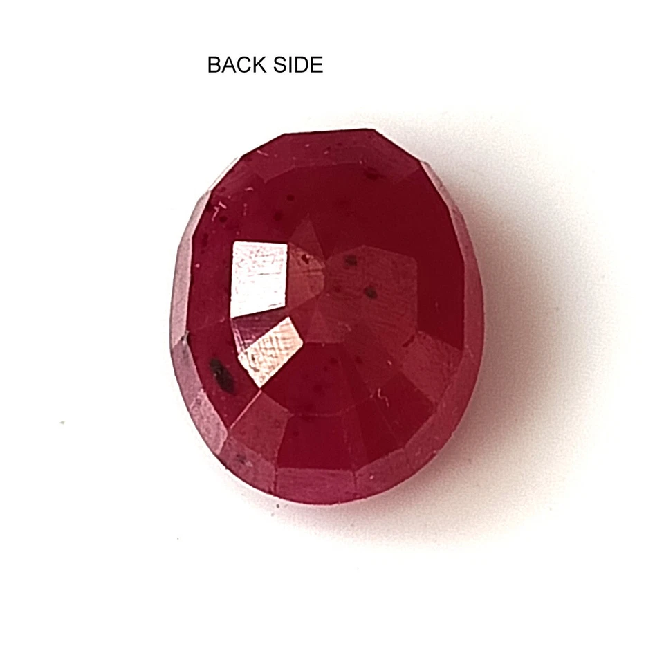 10X8 mm Oval Cut Ruby Natural Unheated Faceted Genuine Loose Gemstone 4.05 Carat - Image 4 of 4