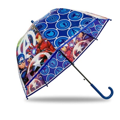 Avengers Large Automatic Dome Umbrella Blue 27.5'' (70cm)