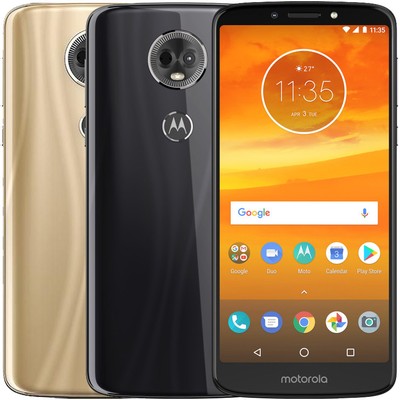 5000 mAh Battery 12 MP Android 3GB RAM Dual SIM 4G+4G New Unlocked Moto E5 Plus Black