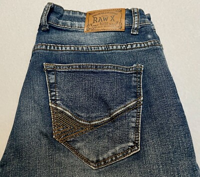 Raw X Jeans Mens Wear Vintage Inspired Standard Size 30x30