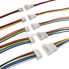 10/5/2Pair JST 1.25 Male Female Wire Connector 1.25mm 2D 3P 4P 5P 6P JST Plug
