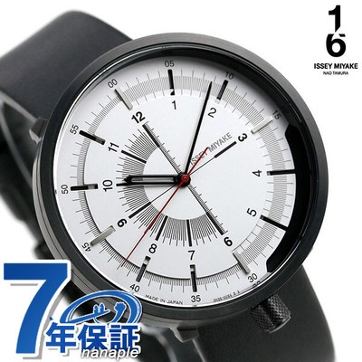 Issey Miyake Watch 1/6 One Six Nao Tamura Men'S Nyak003 White Black Y14