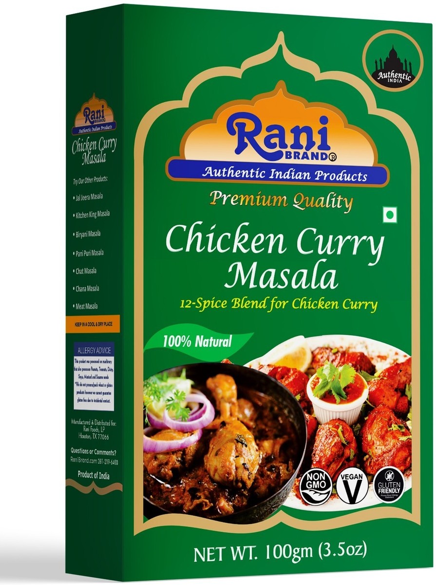 Rani Chicken Curry Masala (Indian 13-Spice Blend for Chicken)
