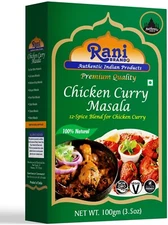 Rani Chicken Curry Masala (Indian 13-Spice Blend for Chicken) 3.5oz (100g)
