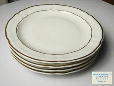 Bernardaud Limoges LOUIS XV  6 3/8" Bread Plates, Set of 4, Mint Condition