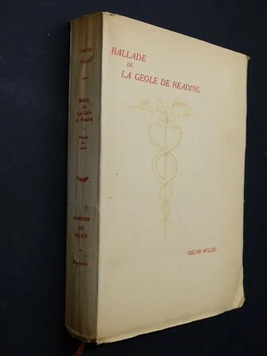 Oscar Wilde , Ballade De La Geôle De Reading,  1927  sur vergé - Photo 1/4