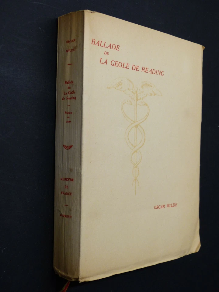 Oscar Wilde , Ballade De La Geôle De Reading, 1927 sur vergé - Photo 1/4