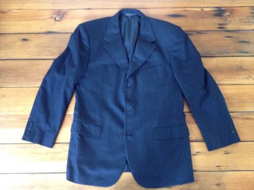 Italy Brooks Brothers Black Pinstripe Mens Suit J… - image 1