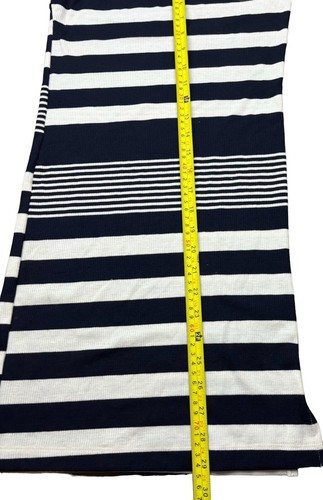 Hayden Bella Girls Blue And White Striped Stretch Knit Sleeveless Dress Size 6/7 - Picture 3 of 5