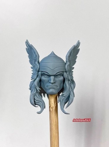 1:12 heroes Retro Thor Head Sculpt Fit 6'' Male Action Figure Body Doll toy - Picture 3 of 10