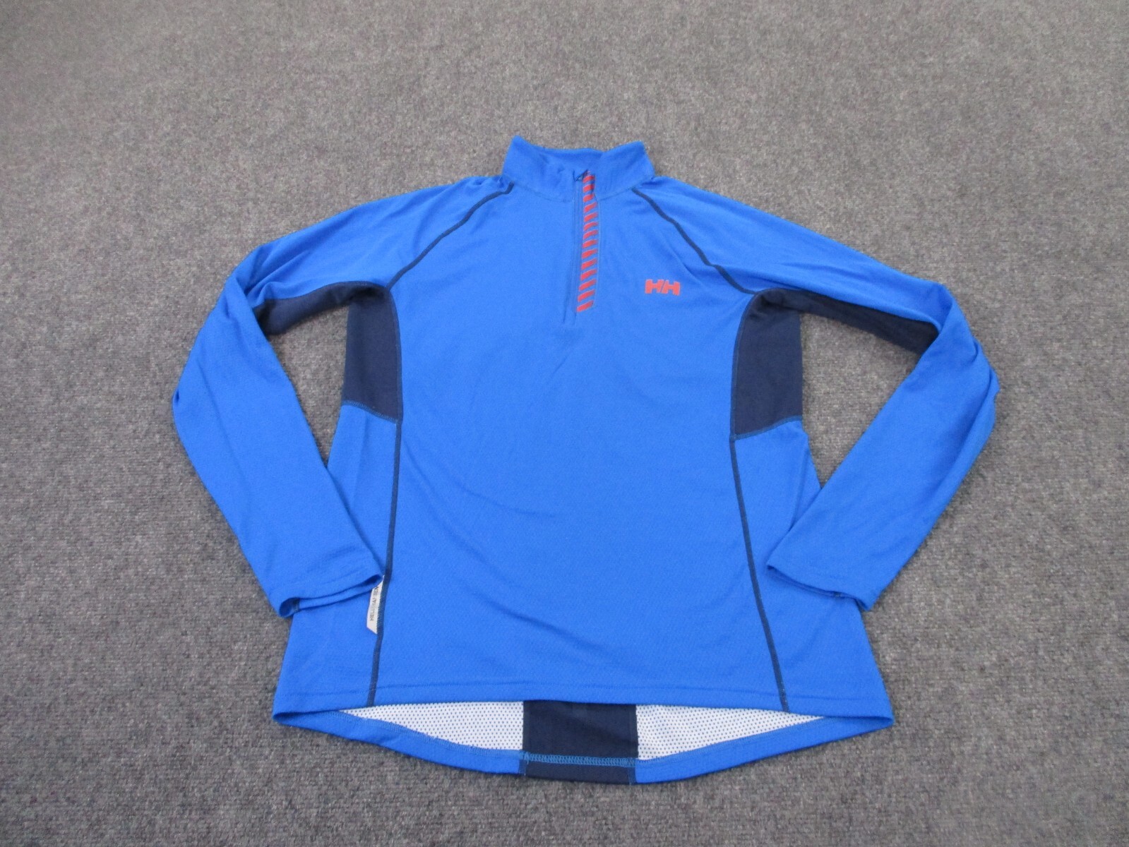 Helly Hansen Women’s M Blue Training Logo Performance Pullover Jacket