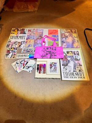 Taylor Swift - The Eras Tour 2024  VIP Package Merch Box-Brand new *PINK EDITION