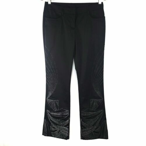 Express Women's Black Dress Pants Stretch Size 1/2 RN 55285 | eBay