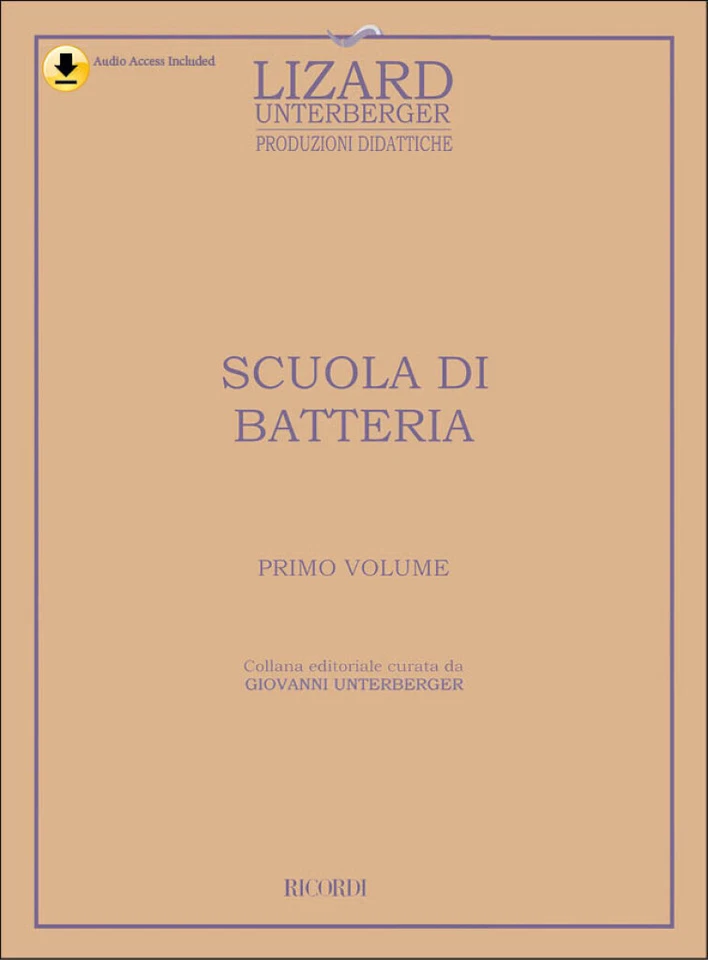G. CAPITANI - LIZARD: SCUOLA DI BATTERIA V. 1 + CONTENUTI AUDIO ONLINE