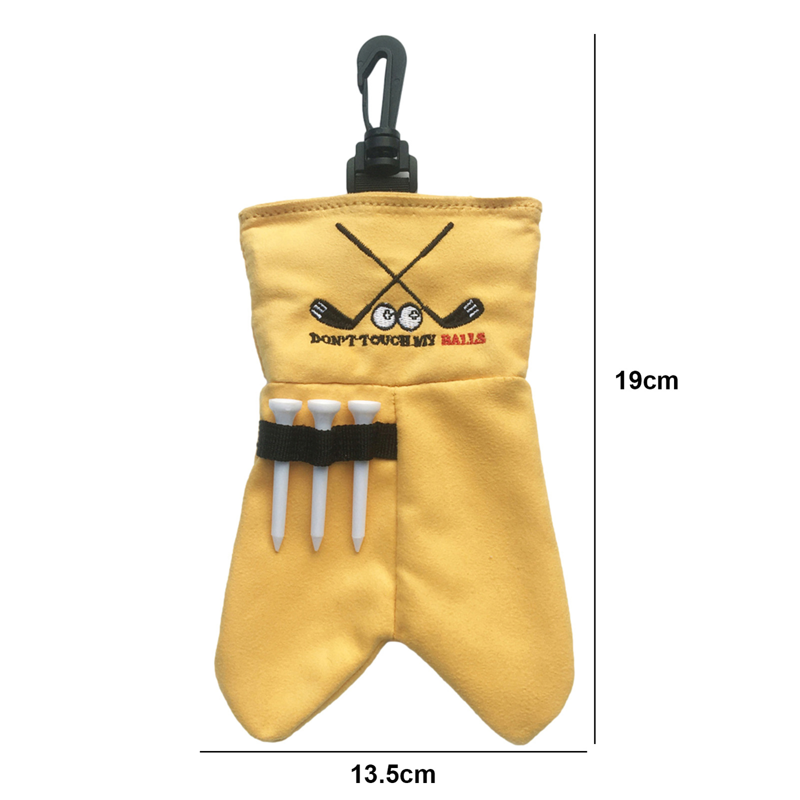 Golf Ball Bag Pouch Funny Golf Accessories Sacks Portable Golf Pockets