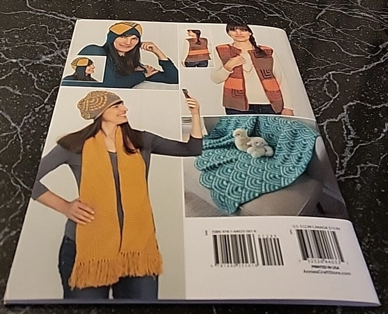 EE1 ANNIE'S ATTIC 2022, PATCHWORK CROCHET PATTERN LEAFLET - Image 2 of 2