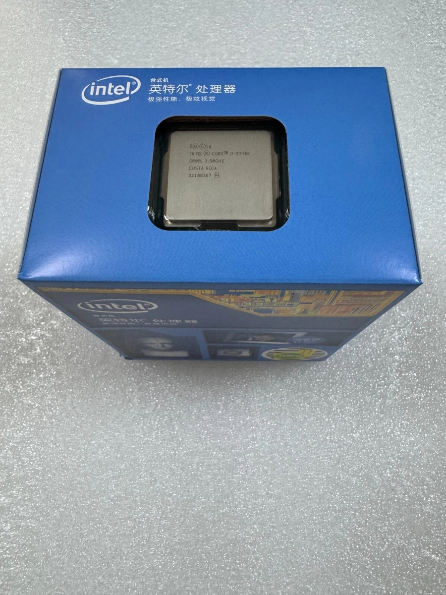 Core i7 3rd Gen. Computer Processors (CPUs) Intel Core i7-3770K