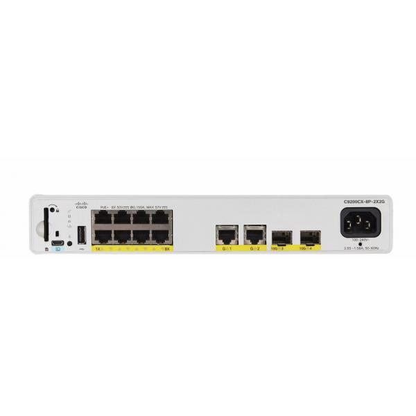 Cisco Catalyst C9200CX-8P-2X2G-A switch di rete Gestito L2/L3 Gigabit Ethernet [