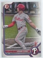 2022 Bowman Prospects #BP120 Logan Cerny Philadelphia Phillies