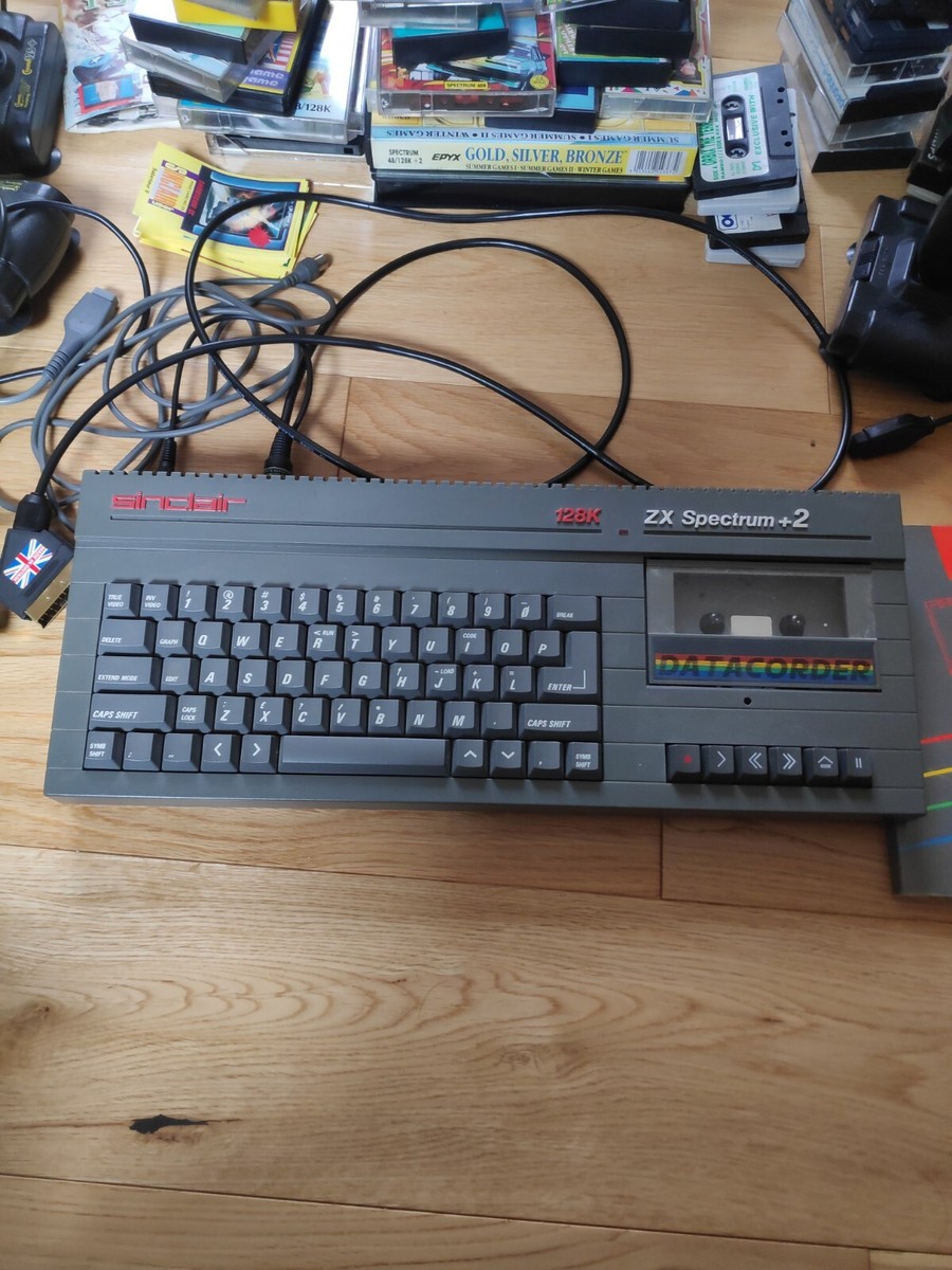 Sinclair 128k Zx Spectrum+2 And Games | eBay UK