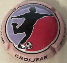 Capsule de champagne GROSJEAN Bertrand (7a. Contour rose)