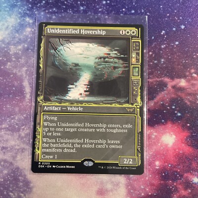 Unidentified Hovership (REGULAR) x1 - MTG Duskmourn: House of Horror DSK #305