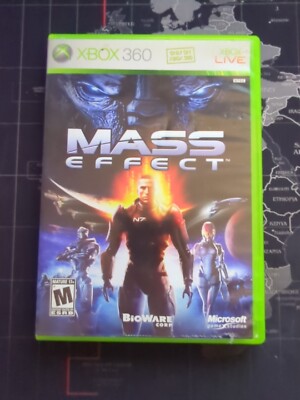 Mass Effect Microsoft Xbox 360 Game Complete CIB Cleaned Tested 