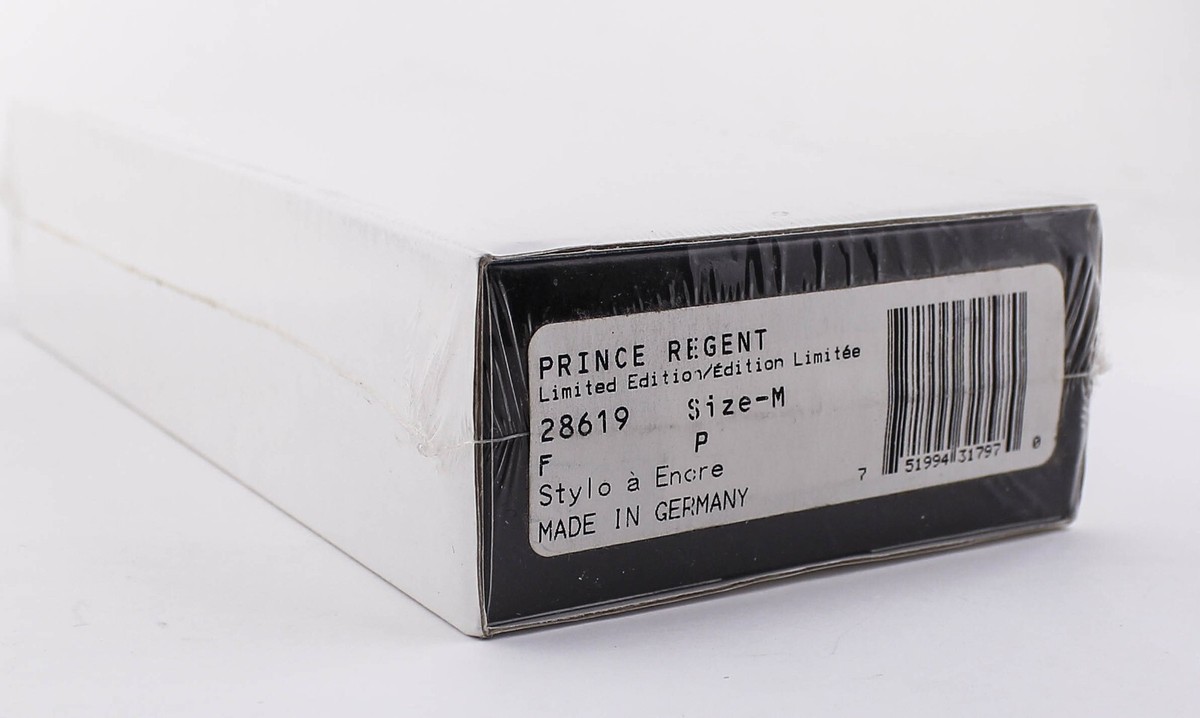 Montblanc The Prince Regent LE Fountain Pen - FACTORY SEALED