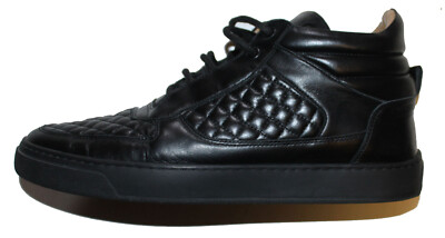 Leandro Lopes Herren Sneaker Schuhe Hightop-Sneaker FAISCA EU 45 schwarz Leder