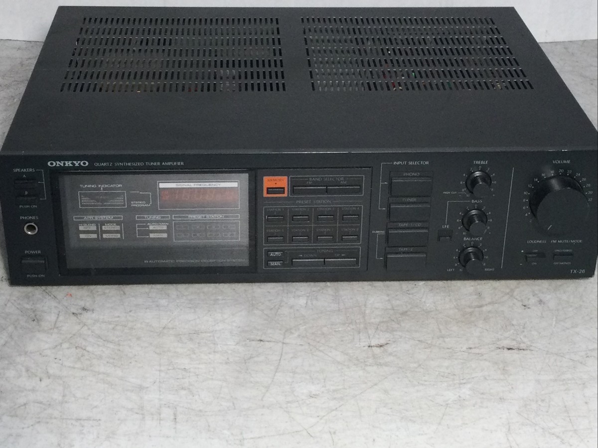 Vintage Onkyo TX-26 Quartz Synthesized Digital Stereo Receiver