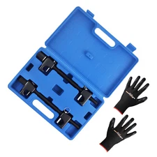 2pc Coil Spring Compressor Tools Kit For MacPherson Struts Shocks W/Detent Pins