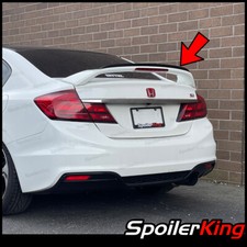 Rear Add-on Gurney Flap Lip Spoiler Fits Honda Civic 2013-2015 4dr 244gf