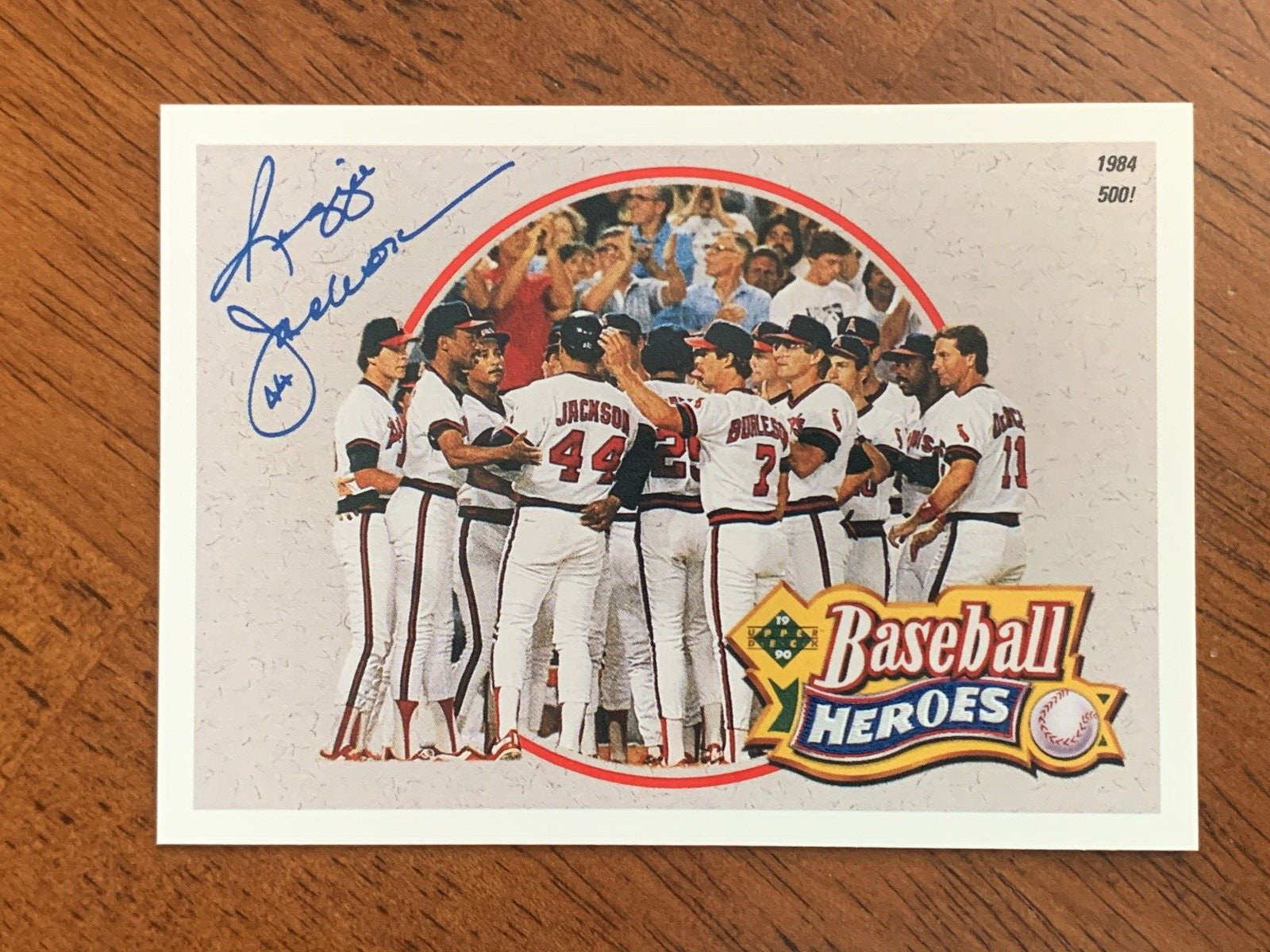1990 Upper Deck Baseball Heroes #6 - Reggie Jackson - HOF - NmMt