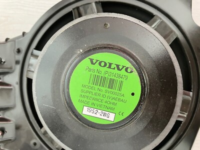 genuine volvo xc40 subwoofer speaker bass harman set front rear