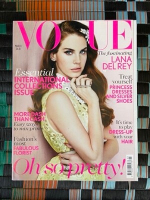 VOGUE March 2012 - Lana Del Rey cover by Mario Testino