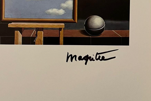 René Magritte/The Revolution, 1964 / Original Print 7/100 / COA / Hang-signed - Picture 4 of 13