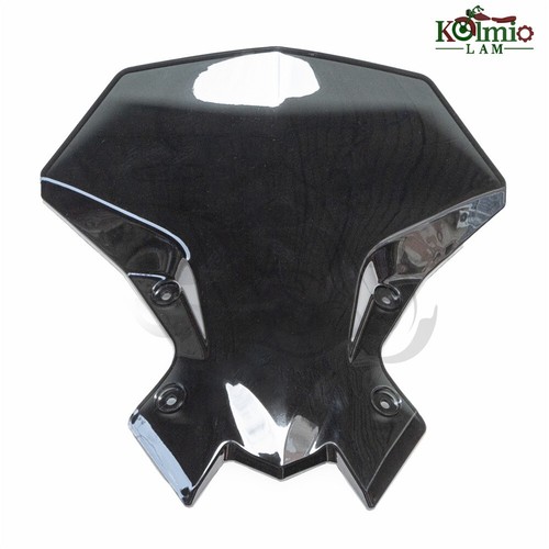 BLACK Motorcycle Windshield Windscreen Fit For Kawasaki Z900 2020-2023 2021 2022 - Picture 5 of 7