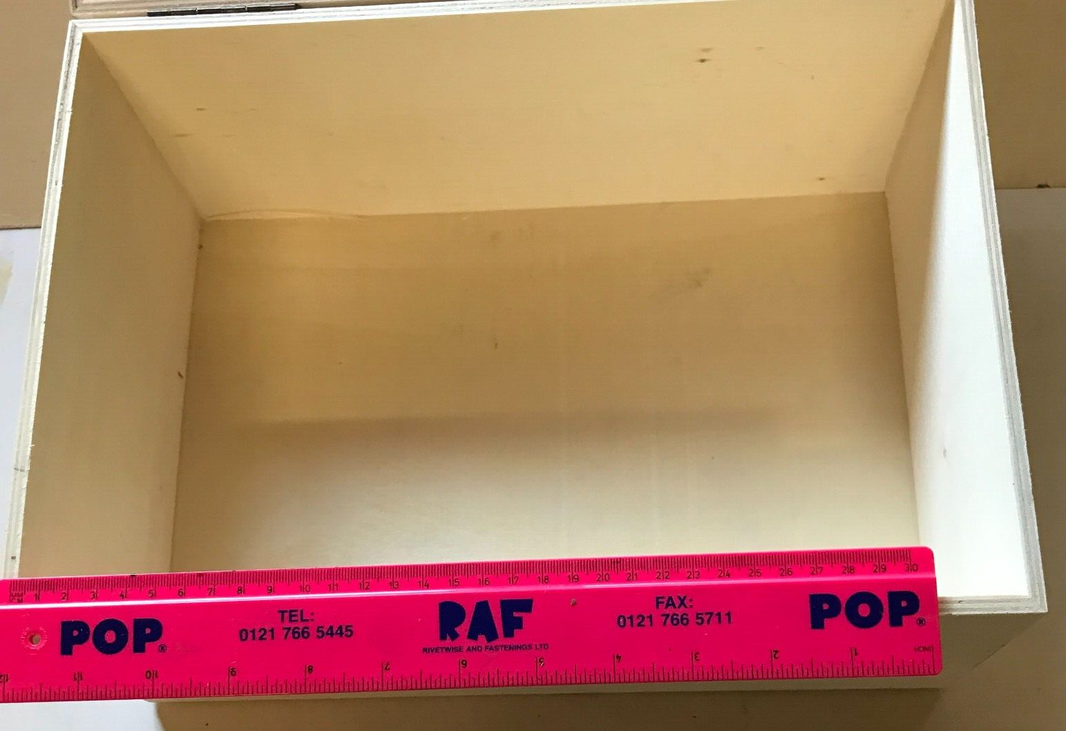 Wooden Storage Box Unpainted Tool Box / Sewing Box / Toy Box eBay