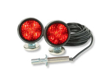 Custer Led Heavy Duty Magnetic Towing Lights- 70 Round Magnets-led30b-us